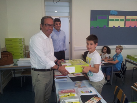 Entrega livros