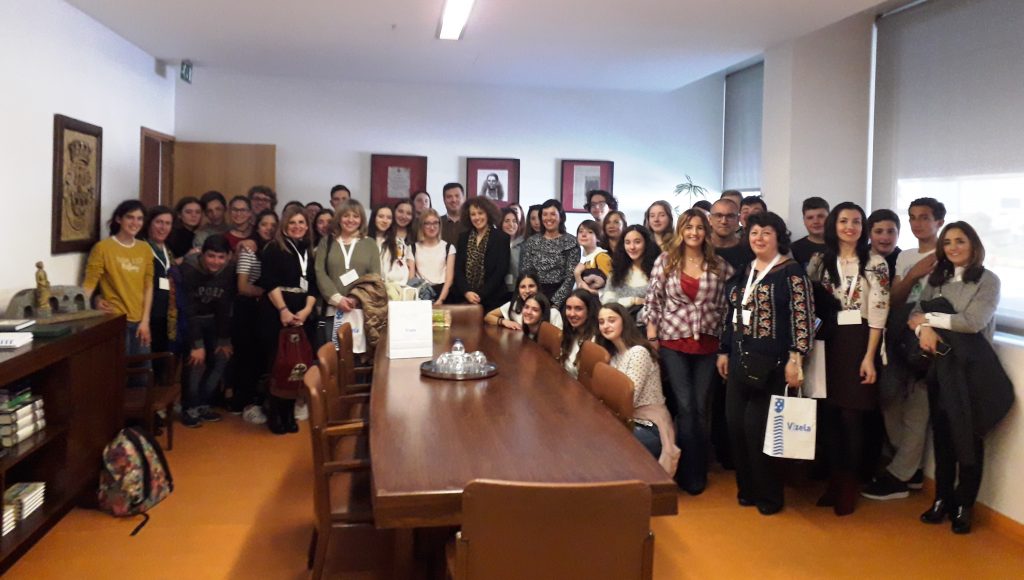 Câmara recebeu alunos do projeto Erasmus+